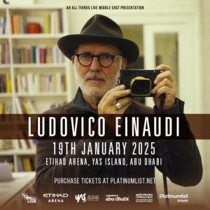 Ludovico Einaudi 2025 Live in Abu Dhabi Classical Events