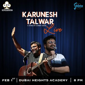 Karunesh Talwar Live in Dubai-2025 Comedy Events