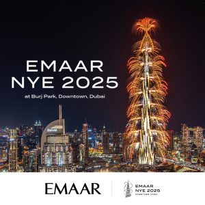 EMAAR New Year's Eve 2025 at Burj Park