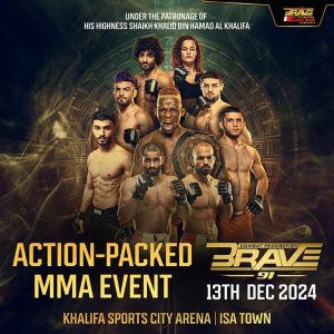 BRAVE CF 91 Mixed Martial Arts Event Sports Events