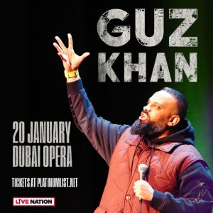 Guz Khan Live at Dubai Opera Comedy Events