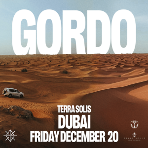 Terra Solis presents Gordo Live Dubai New Years Eve Events